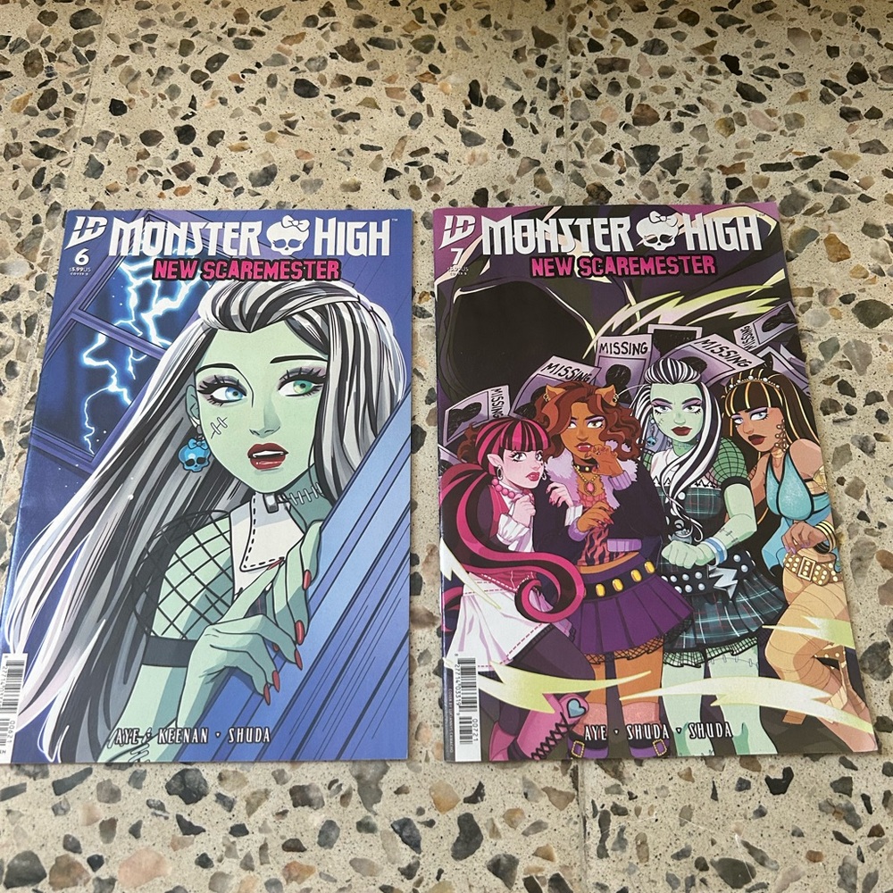 Monster High New Scaremester Comic Set - Multicolor - Picture 6 of 6
